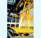 7 Ton Scissor at Telcon for trolley Lifting